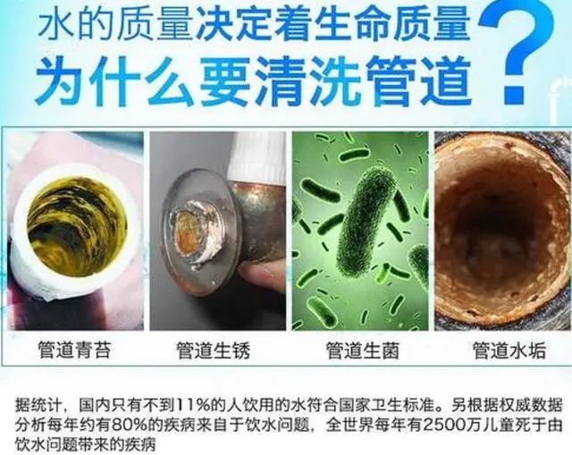 水管清洗到底靠不靠谱？家中水管真的有清洗的(图2)