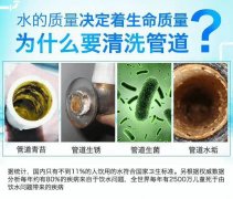 水管长期不清洗的危害到底有多大？润清水管家